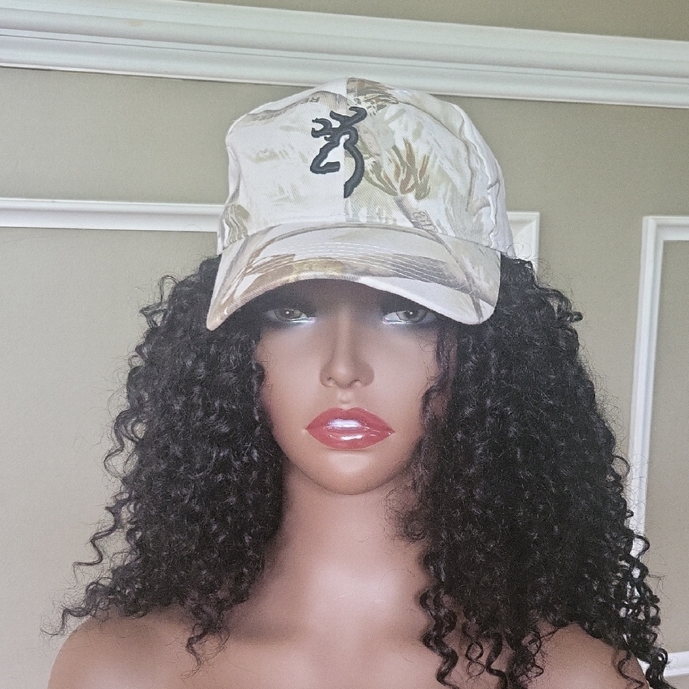 Browning Tan and Black Hat Classic Curved Brim